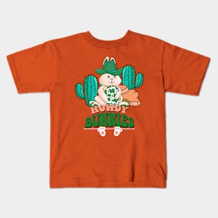 HOWDY BUNNIES Kids T-Shirt